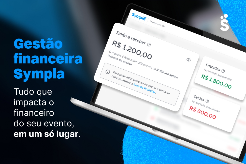 Gestão financeira Sympla