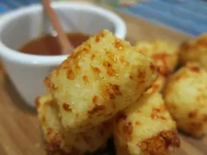 Comidas de Festa Junina - Dadinho de Tapioca