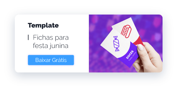 Fichas para festa junina Fichas para festa junina