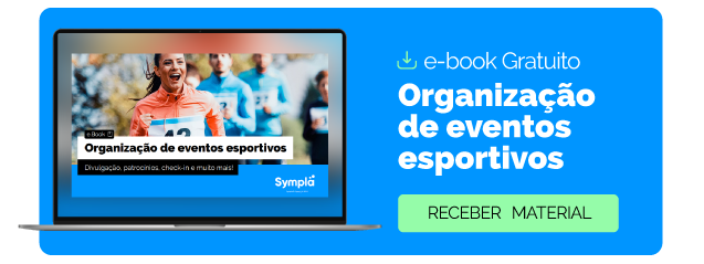 Banner 'Baixar E-book Gratuito Organização de eventos esportivos'